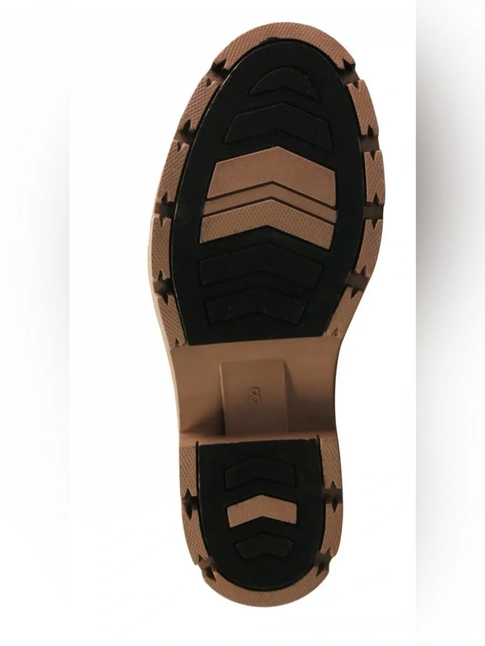 Time and Tru Women’s Tan Waterproof Mid-Calf Rain Boots with Buckle